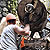 Opération de haute voltige pour changer le martinet des Forges de Pyrène Opération de haute voltige pour changer le martinet des Forges de Pyrène